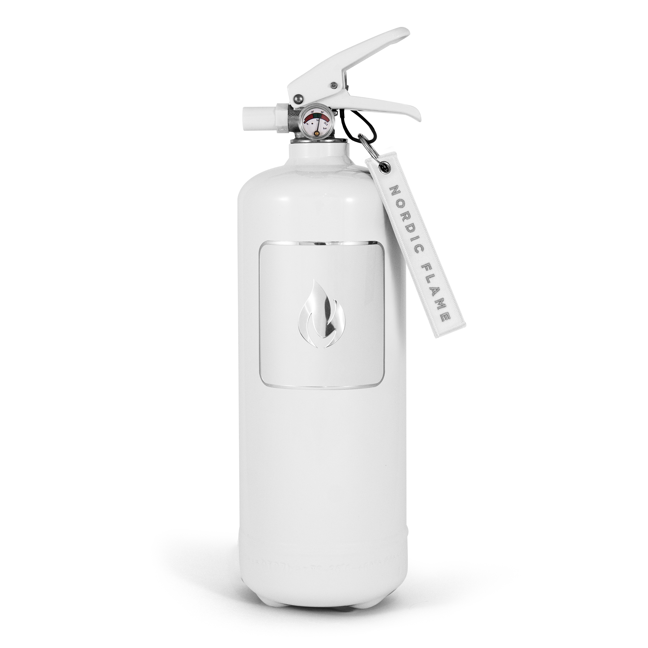 Feuerlöscher 2kg Weiß - Sicher Pro Schutz